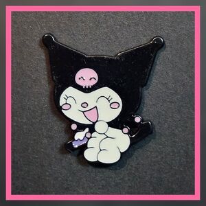 Sanrio Kuromi 1" Enamel Pin